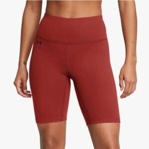 NWT Under Armour Women's Motion Bike Shorts, earthen orange, small